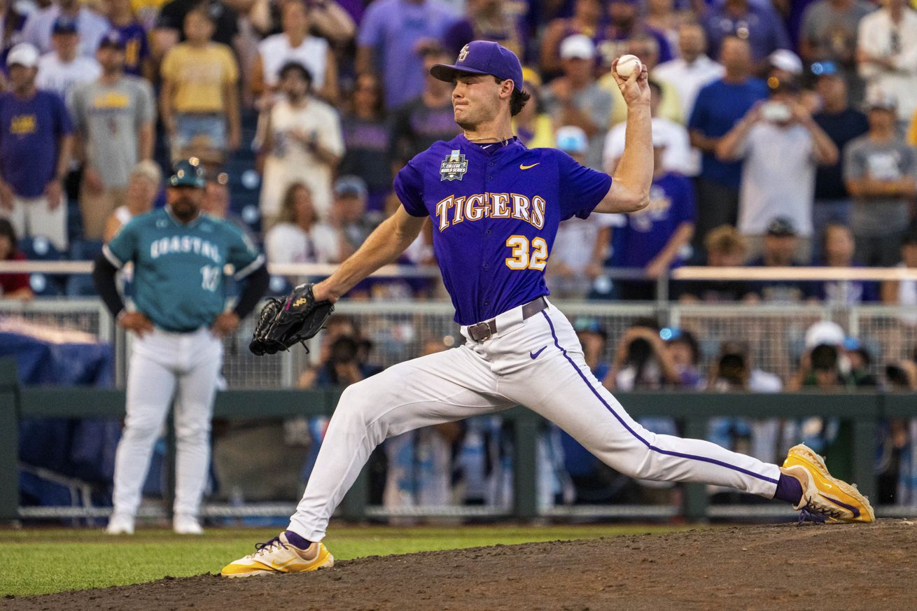 NCAA Baseball: College World Series-Coastal Carolina v LSU