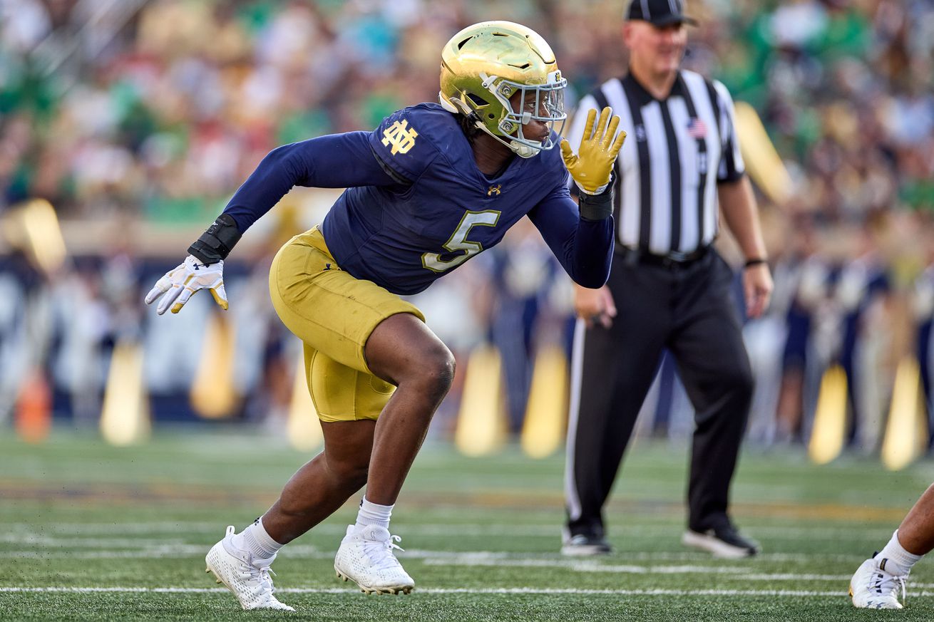 COLLEGE FOOTBALL: SEP 21 Miami (OH) at Notre Dame