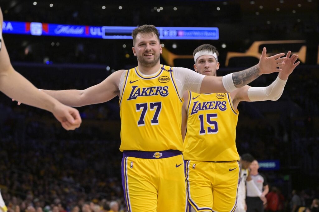 Luka doncic and Austin Reaves could be long term backcourt partners for the Lakers