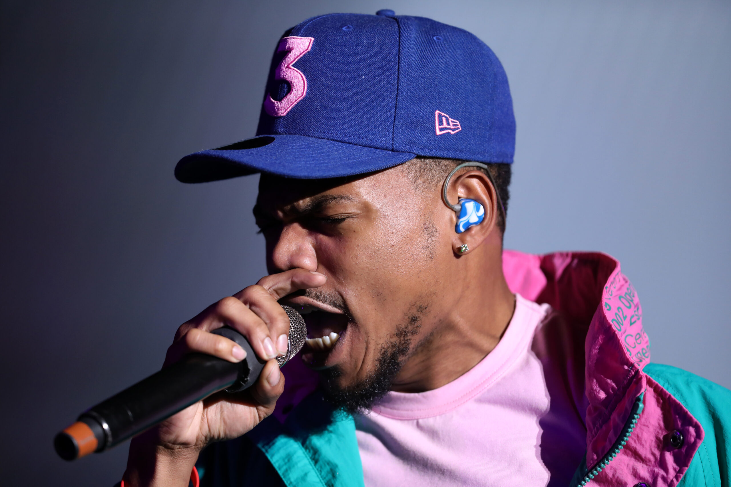 Chance the Rapper performs at the Special Olympics 50th Anniversary...