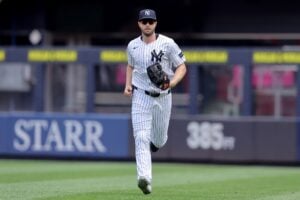 Austin Slater could be one outfield target for the Rays this offseason.