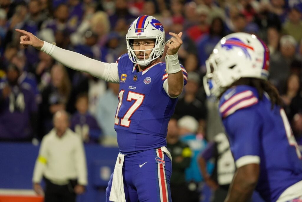 Josh Allen, quarterback, Buffalo Bills