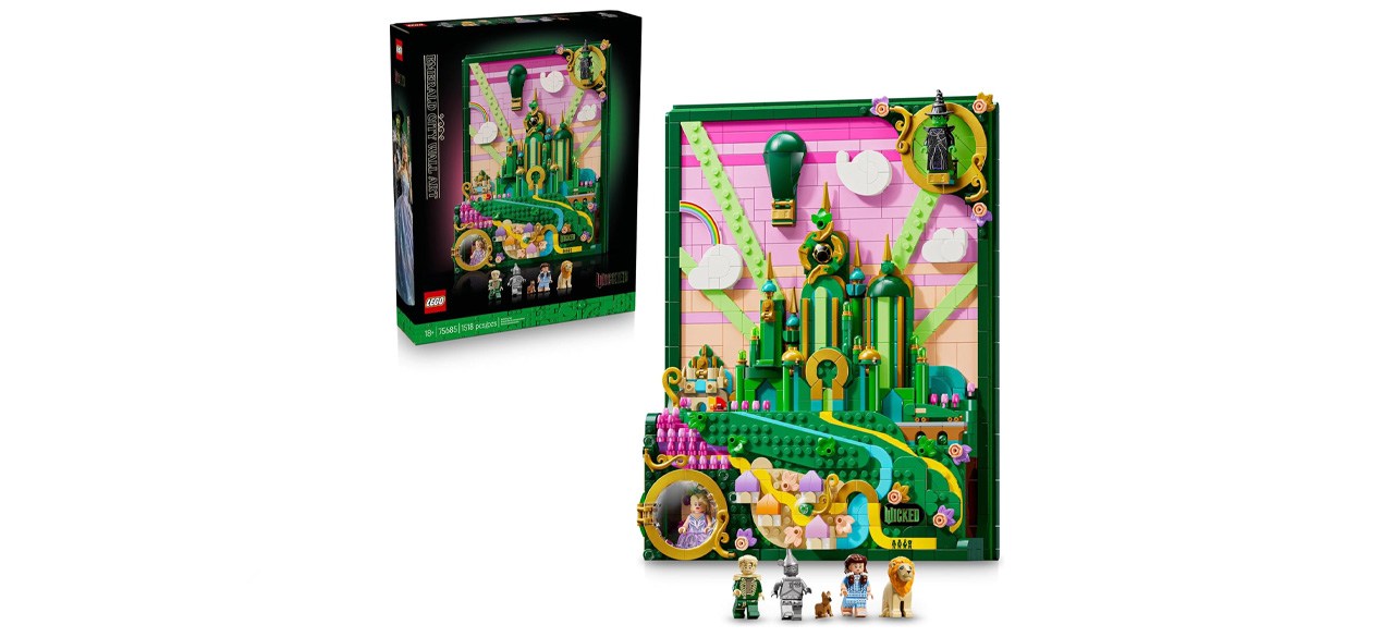 LEGO Wicked Emerald City Wall Art Building Set