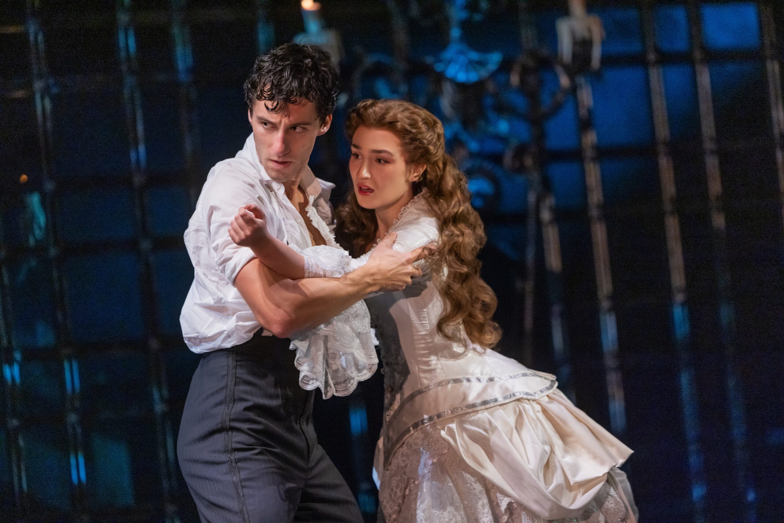 Daniel Lopez as Raoul, Vicomte de Chagny and Jordan Lee...