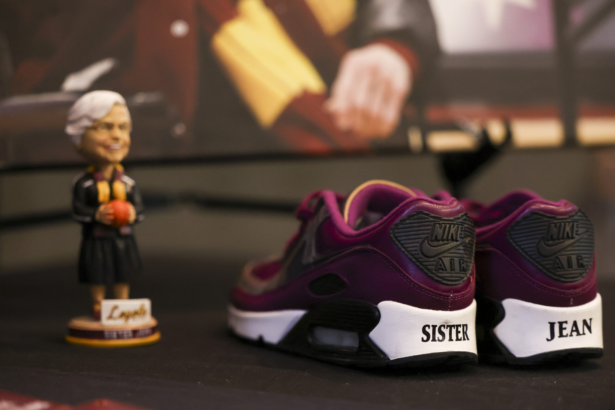 Items of Sister Jeanâs are on display near her former...