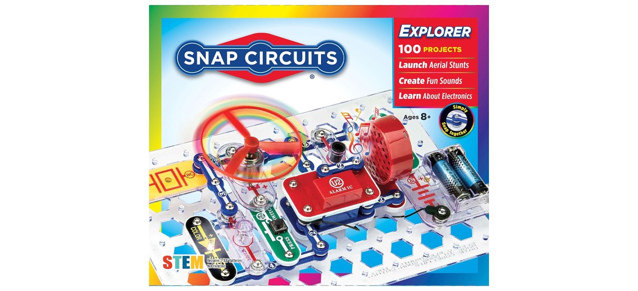Elenco Snap Circuits Jr. SC-100 Electronics Exploration Kit