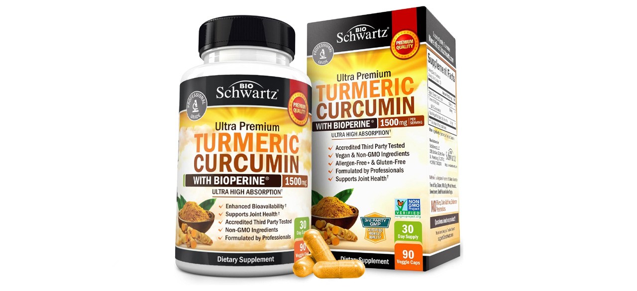 Best BioSchwarts Turmeric Curcumin With Bioperine Supplement
