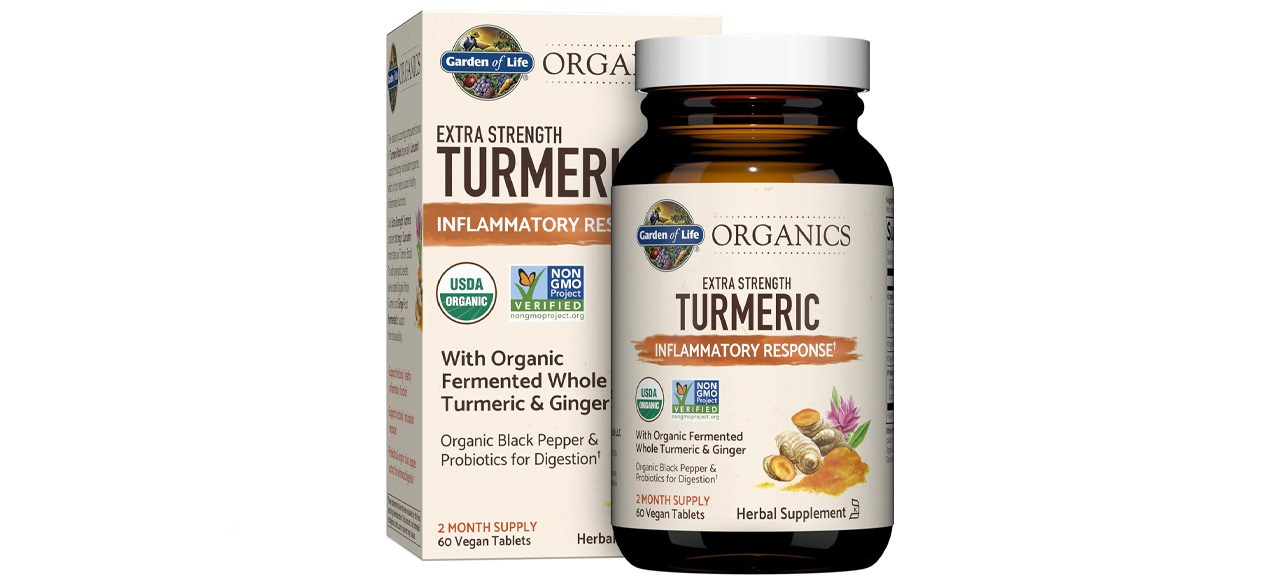 Best Garden of Life MyKind Organics Extra Strength Turmeric Supplement