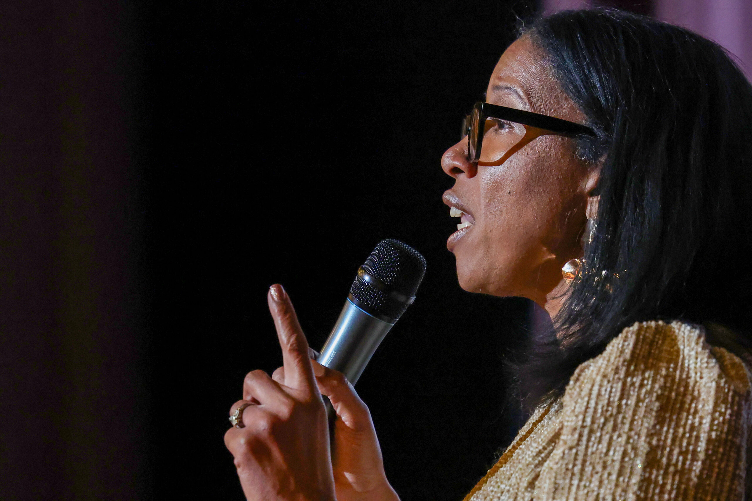 Melissa Conyears-Ervin , a candidate for Illinoisâ 7th Congressional District,...