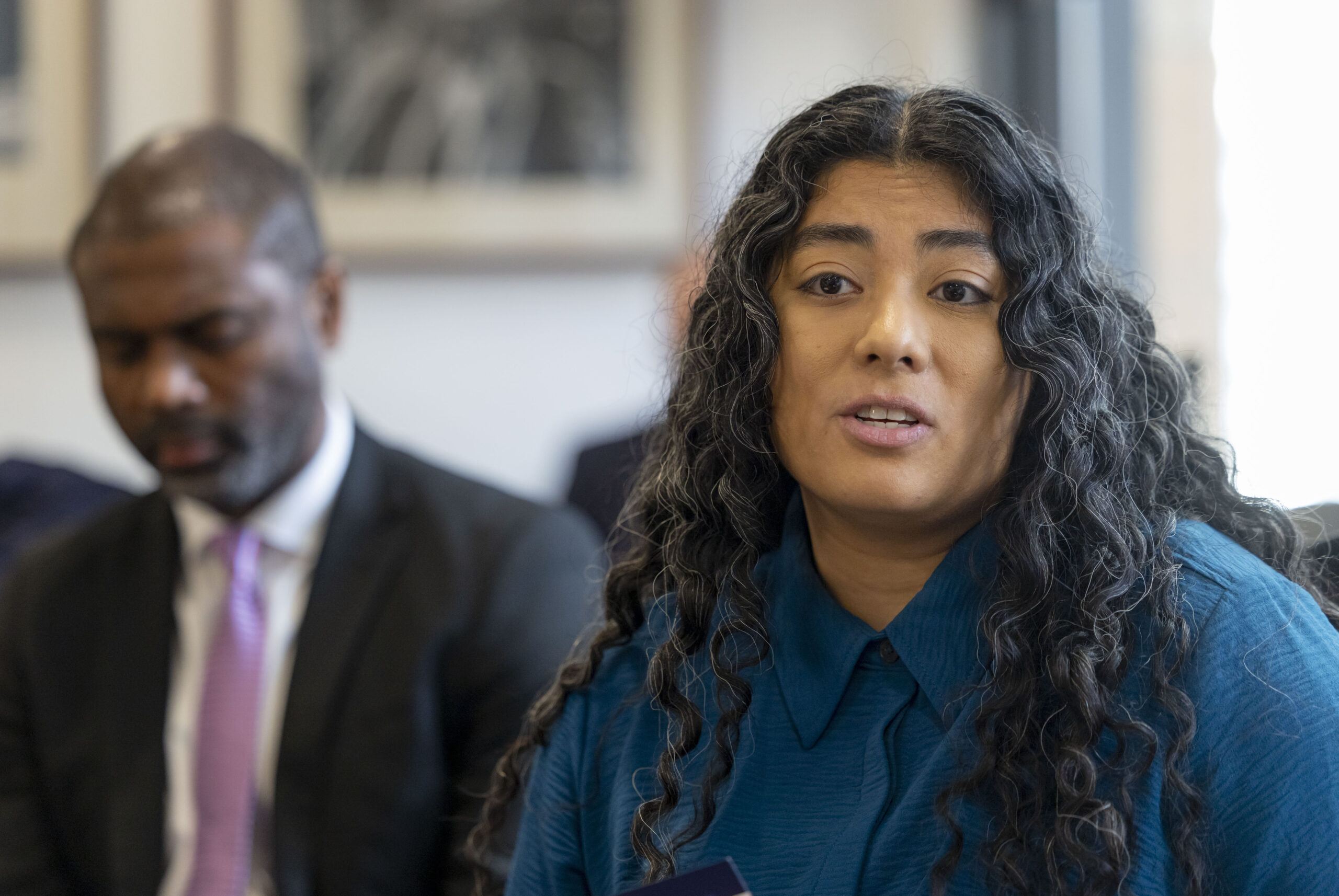 Jazmin Robinson, a Democratic candidate for the Illinois' 7th Congressional...